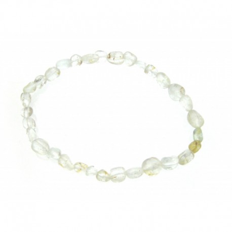 Nugget-Armband kleine Steine Topas hell 6 - 8 mm