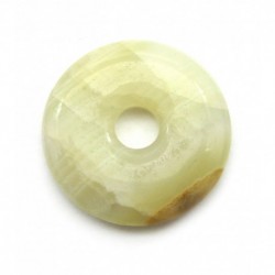 Donut Aragonit-Calcit grün 30 mm