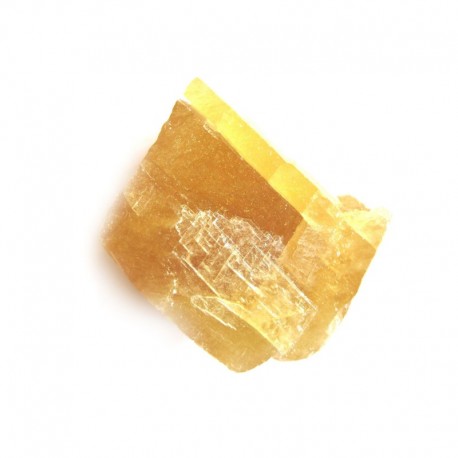 Rohstein Calcit Honig 5 cm