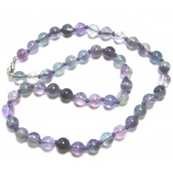 Kugel-Kette Fluorit 8/45