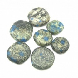 Scheibenstein Azurit in Granit K2 VE 500 g