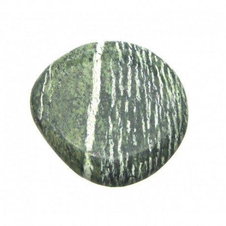 Scheibenstein Serpentin Silberauge 3-4 cm 1 Stück