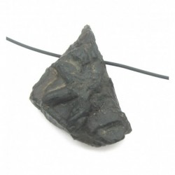 Rohstein gebohrt Goethit aus der Gegend um die Stadt Tses 3 - 4 cm