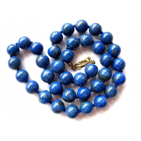 Kugel-Kette Lapislazuli 10/45