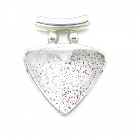 Anhänger Goethitquarz Pipe Dreieck 29x37 mm