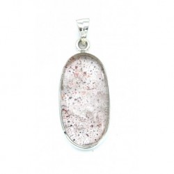 Anhänger Goethitquarz Oval 17x40 mm