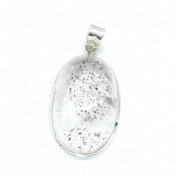 Anhänger Goethitquarz Oval 20x40 mm