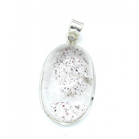 Anhänger Goethitquarz Oval 20x40 mm