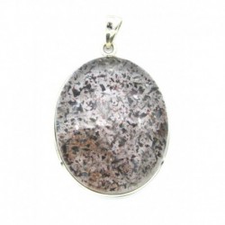 Anhänger Goethitquarz Oval 32x50 mm