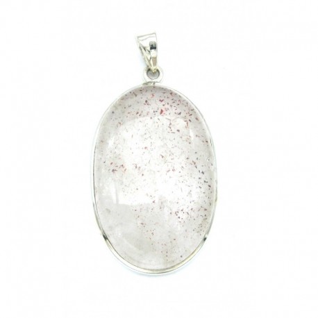 Anhänger Goethitquarz Oval 27x53 mm