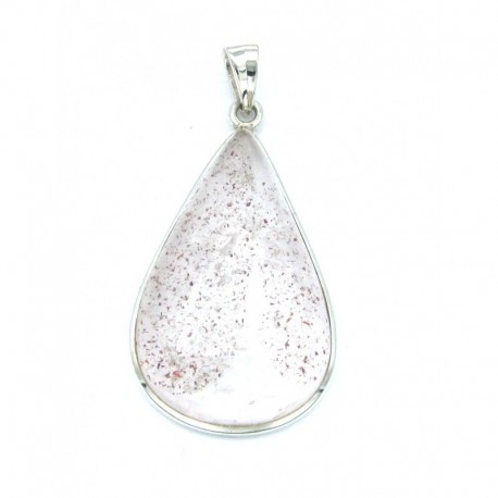 Anhänger Goethitquarz Tropfen 26x52 mm