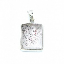 Anhänger Goethitquarz Rechteck 18x31 mm