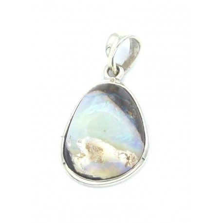 Anhänger Boulder-Opal Cabochon 19x32 mm