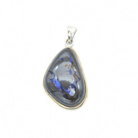 Anhänger Boulder-Opal Cabochon 23x44 mm