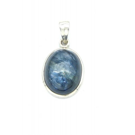 Anhänger Disthen Oval, 28x31 mm, 925er Silber