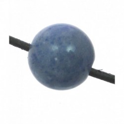 Kugel gebohrt Blauquarz 12 mm