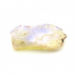 Rohstein Opal weiß mit Farbschiller klein 5 - 8 mm
