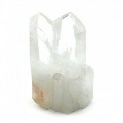 Kristall poliert Bergkristall mehrere Spitzen 13 - 14 cm