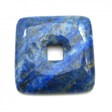 Donut Quadrat Lapislazuli 30 mm