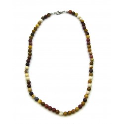 Kugel-Kette Mookait 6 mm 45 cm lang