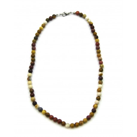 Kugel-Kette Mookait 6 mm 45 cm lang