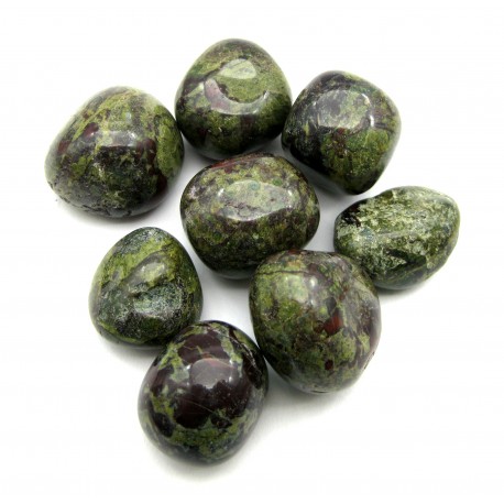 Trommelstein Drachenblutstein Epidot-Quarzit 500 g