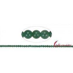 Strang Kugel Aventurinquarz dunkel 4 mm