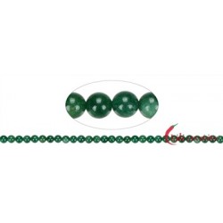 Strang Kugel Aventurinquarz dunkel 6 mm