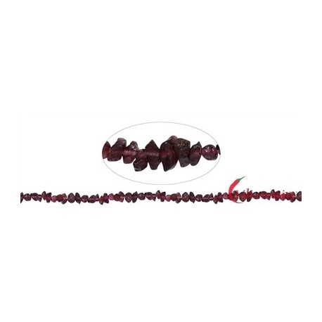 Strang Nuggets Granat 3 - 4 x 5 - 8 mm