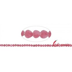Strang Herzen Rhodochrosit 5 mm DERZEIT NICHT LIEFERBAR