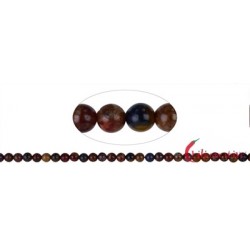 Strang Kugel Pietersit-Quarz 6,0 - 6,5 mm