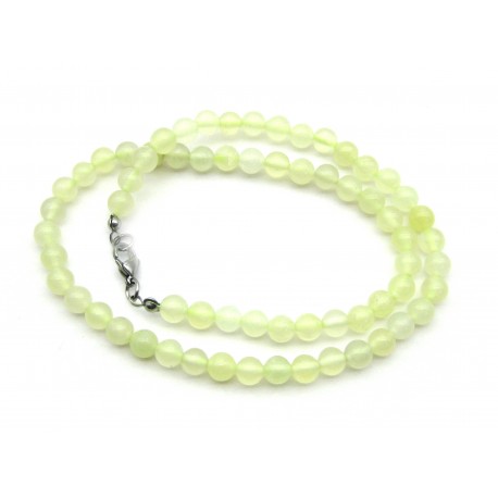 Kugel-Kette Serpentin grün 6/45
