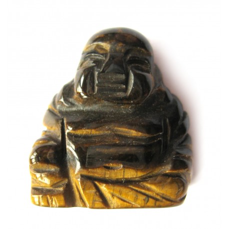 Buddha 2 cm Tigerauge