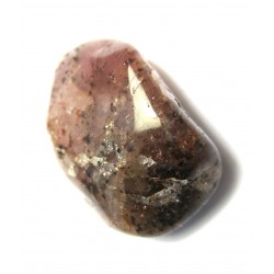 Trommelstein Hilutit (Pyrop-Zirkon-Quarz) 100 g