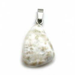 Trommelstein-Anhänger Natrolith 2 - 2,5 cm