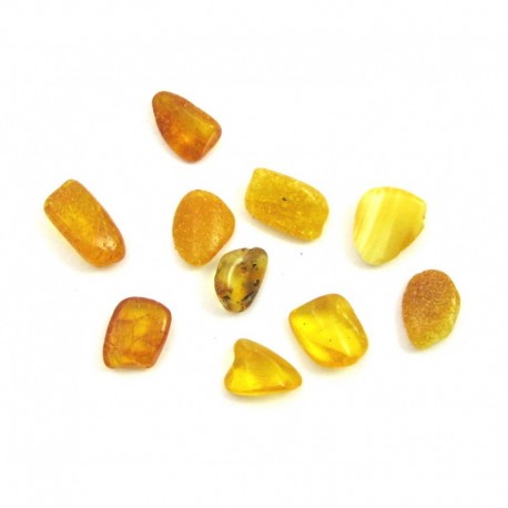 Bernstein mini ca 5 mm Set mit 10 Stück