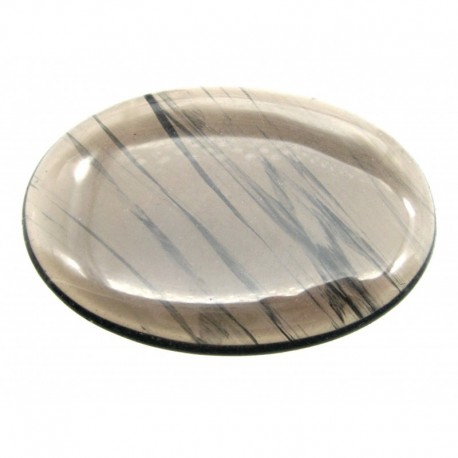 Seifenstein Lamellen-Obsidian wenig gestreift 70 x 50 x 10 mm