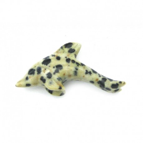 Tiergravur Delfin Dalmatinerstein (Aplit) 3 cm
