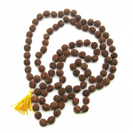 Mala Rudraksha 8 mm ca 120 cm