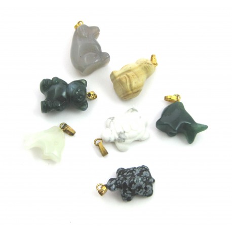 Tiere mit Öse 2 cm Mischung VE 10 Stück