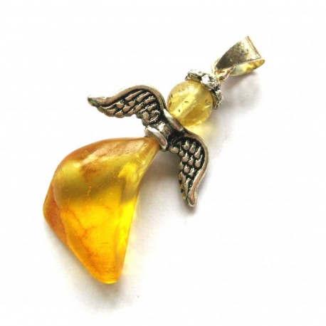 Anhänger Engel Bernstein 3,5 cm