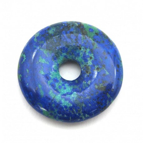 Donut Azurit-Malachit in Matrix A stabilisiert 30 mm