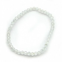Kugel-Armband Topas klar facettiert 4 mm