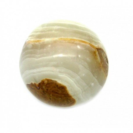 Kugel Calcit-Aragonit grün-braun 1,5 cm