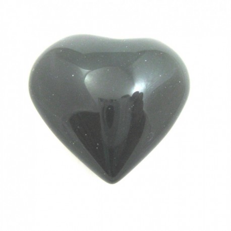 Herz Obsidian Regenbogen 30 mm