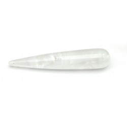 Massagegriffel Bergkristall ca. 10 cm