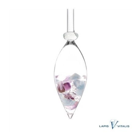 VitaJuwel  Flower of Life   (Amethyst, Aquamarin. Bergkristall)