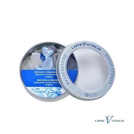 Wassersteine Mischung Erfolg und Vorankommen in Geschenkdose 100 g