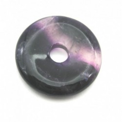 Donut Fluorit lila 30 mm