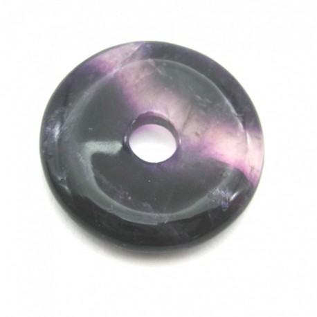 Donut Fluorit lila 30 mm